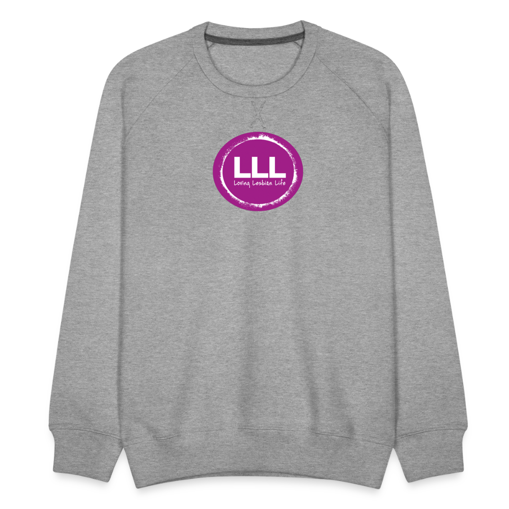 LLL Official Sweatshirt2 - heather grey